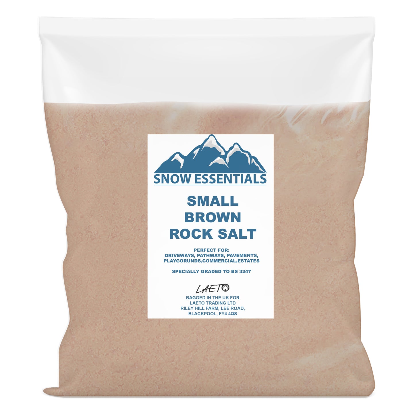 Brown Rock Salt 10kg Bags